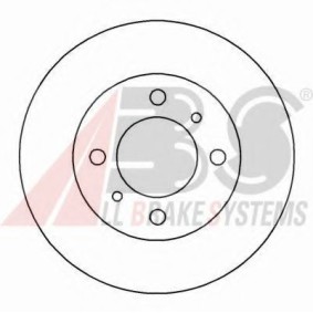 Acquista Disco freno da A.B.S. 16483 OE a buon mercato per soli 31,96 €