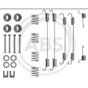 Comprar Juego de accesorios, zapatas de freno de A.B.S. 0747Q a bajo precio de 8,16 €