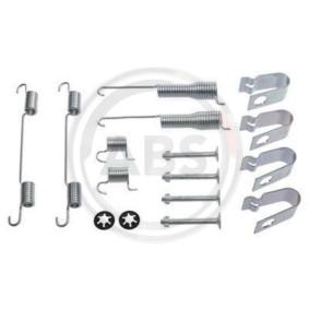 Comprar Juego de accesorios, zapatas de freno de A.B.S. 0800Q a bajo precio de 10,18 €