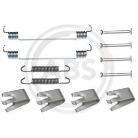 Compre Kit de acessórios, maxilas do travão da A.B.S. 0827Q a um preço baixo por 12,73 €
