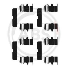 Comprar Kit de accesorios, pastillas de frenos de A.B.S. 1161Q a bajo precio de 6,77 €