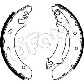 Achetez des Jeu de mâchoires de frein CIFAM 153-125 à prix pour 40,10 €
