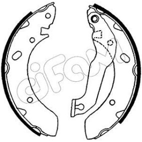 Bremsbackensatz 153-166 von CIFAM günstig für 47,79 € online kaufen
