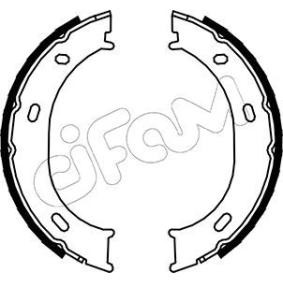 VOLKSWAGEN Bremsbackensatz, Feststellbremse von CIFAM