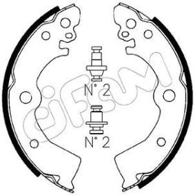 Bremsbackensatz 153-281