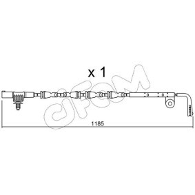Bremsscheibe 800-009 für GTV (916C_) für 18,02 CHF