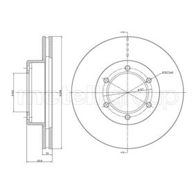 Bremsscheibe von CIFAM