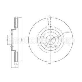 Achetez des Disque de frein CIFAM 800-1070C à prix pour 64,94 €
