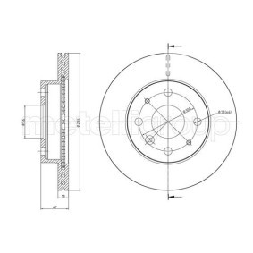 Acquista Disco freno da CIFAM 800-1165 a buon mercato per soli 26,37 €