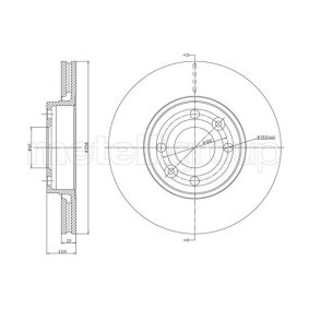 Bremsscheibe von CIFAM