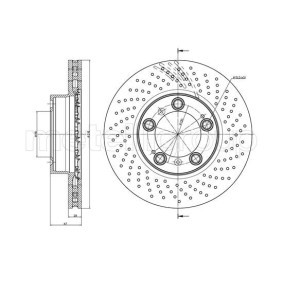 Acquista Disco freno da CIFAM 800-1258C a buon mercato per soli 68,89 €