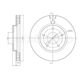 Bremsscheibe von CIFAM