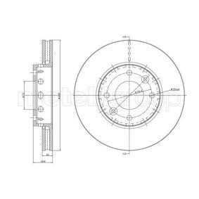 Compre Disco de travão da CIFAM 800-1355C a um preço baixo por 47,05 €