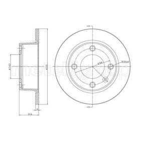 Bremsscheibe für CITROËN von CIFAM
