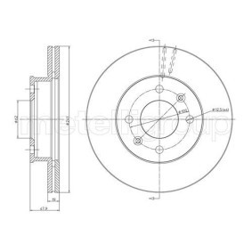 Bremsscheibe 800-626 von CIFAM günstig für 119,69 € online kaufen