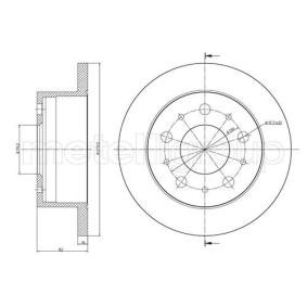 Bremsscheibe 800-732 von CIFAM günstig für 49,03 € online kaufen