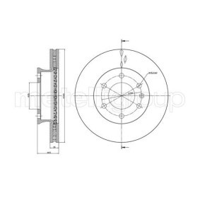 Bremsscheibe 800-881 von CIFAM günstig für 58,59 € online kaufen
