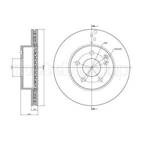 Bremsscheibe 800-934C von CIFAM günstig für 55,30 € online kaufen