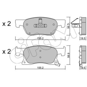 Compre Disco de travão da CIFAM 800-960 a um preço baixo por 33,36 €