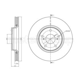 Acquista Disco freno da CIFAM 800-978C a buon mercato per soli 150,90 €