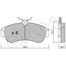 Bremsbeläge 822-123-0 von CIFAM günstig für 32,45 € online kaufen