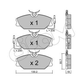Acquista Kit pastiglie freni da CIFAM 822-142-1 a buon mercato per soli 74,15 €