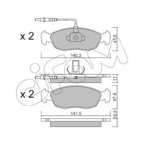 Bremsbeläge 822-156-0 von CIFAM günstig für 76,24 € online kaufen