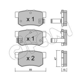 Achetez des Plaquettes de frein CIFAM 822-173-0 à prix pour 66,35 €