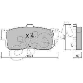 Bremsbeläge 822-193-0 von CIFAM günstig für 80,31 € online kaufen