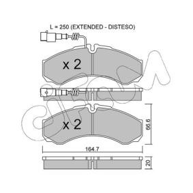 Acquista Kit pastiglie freni da CIFAM 822-212-9 a buon mercato per soli 104,18 €