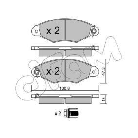Bremsbeläge 822-253-0 von CIFAM günstig für 67,81 € online kaufen