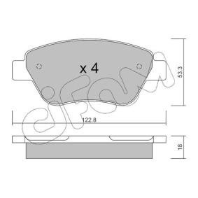 Bremsbeläge 822-321-1 von CIFAM günstig für 59,22 € online kaufen