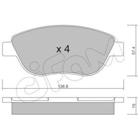 Bremsbeläge 822-322-1 von CIFAM günstig für 58,75 € online kaufen