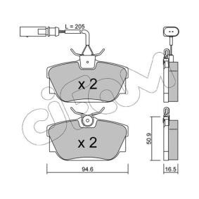 Bremsbeläge 822-346-2 von CIFAM günstig für 52,43 € online kaufen
