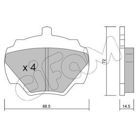 Bremsbeläge 822-353-0 von CIFAM günstig für 27,75 € online kaufen