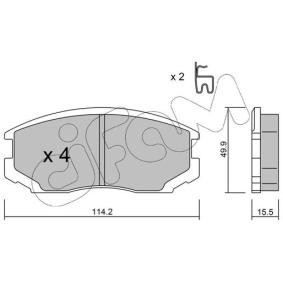 Achetez des Plaquettes de frein CIFAM 822-382-0 à prix pour 64,81 €