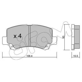 Acquista Kit pastiglie freni da CIFAM 822-419-0 a buon mercato per soli 24,16 €