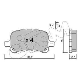 Acquista Kit pastiglie freni da CIFAM 822-442-0 a buon mercato per soli 28,45 €