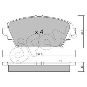 Bremsbeläge 822-464-0 von CIFAM günstig für 79,73 € online kaufen
