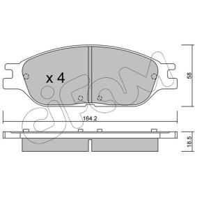 Acquista Kit pastiglie freni da CIFAM 822-682-0 a buon mercato per soli 38,04 €