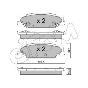 Acquista Kit pastiglie freni da CIFAM 822-700-0 a buon mercato per soli 71,40 €