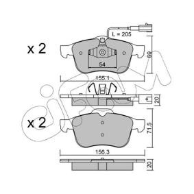 Bremsbeläge für ALFA ROMEO von CIFAM