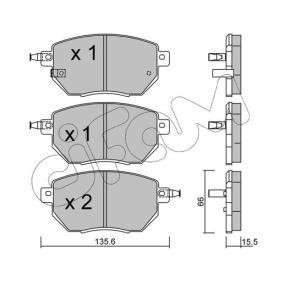 Achetez des Plaquettes de frein CIFAM 822-741-0 à prix pour 81,02 €