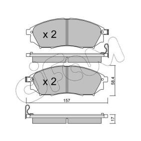 Achetez des Plaquettes de frein CIFAM 822-819-0 à prix pour 79,09 €