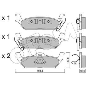 Bremsbeläge 822-860-0