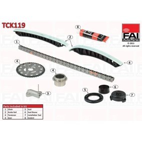 Steuerkettensatz TCK119 von FAI AutoParts günstig für 189,48 € online kaufen
