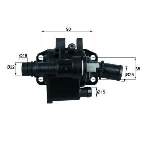 CITROËN Kühlwasserthermostat von MAHLE ORIGINAL