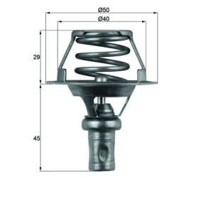 Kühlwasserthermostat von MAHLE ORIGINAL