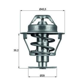 CITROËN Kühlwasserthermostat von MAHLE ORIGINAL