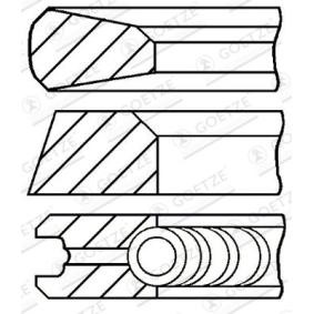 Achetez des Segment de piston de chez GOETZE ENGINE en ligne pour Transit Mk3 Camion plate-forme/Châssis (VE64) à prix modérés